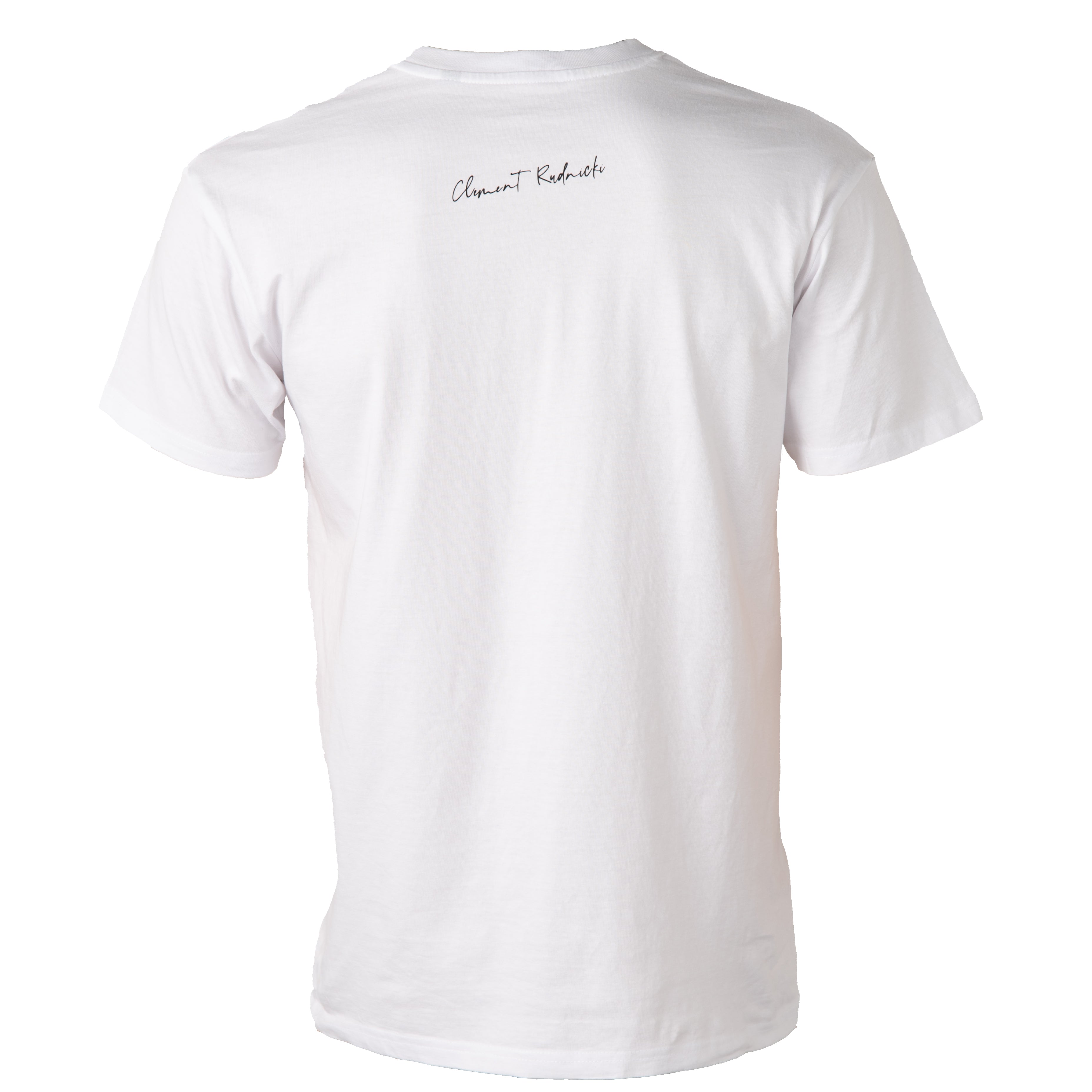 T-Shirt Blanc CR Signature de Clément Rudnicki