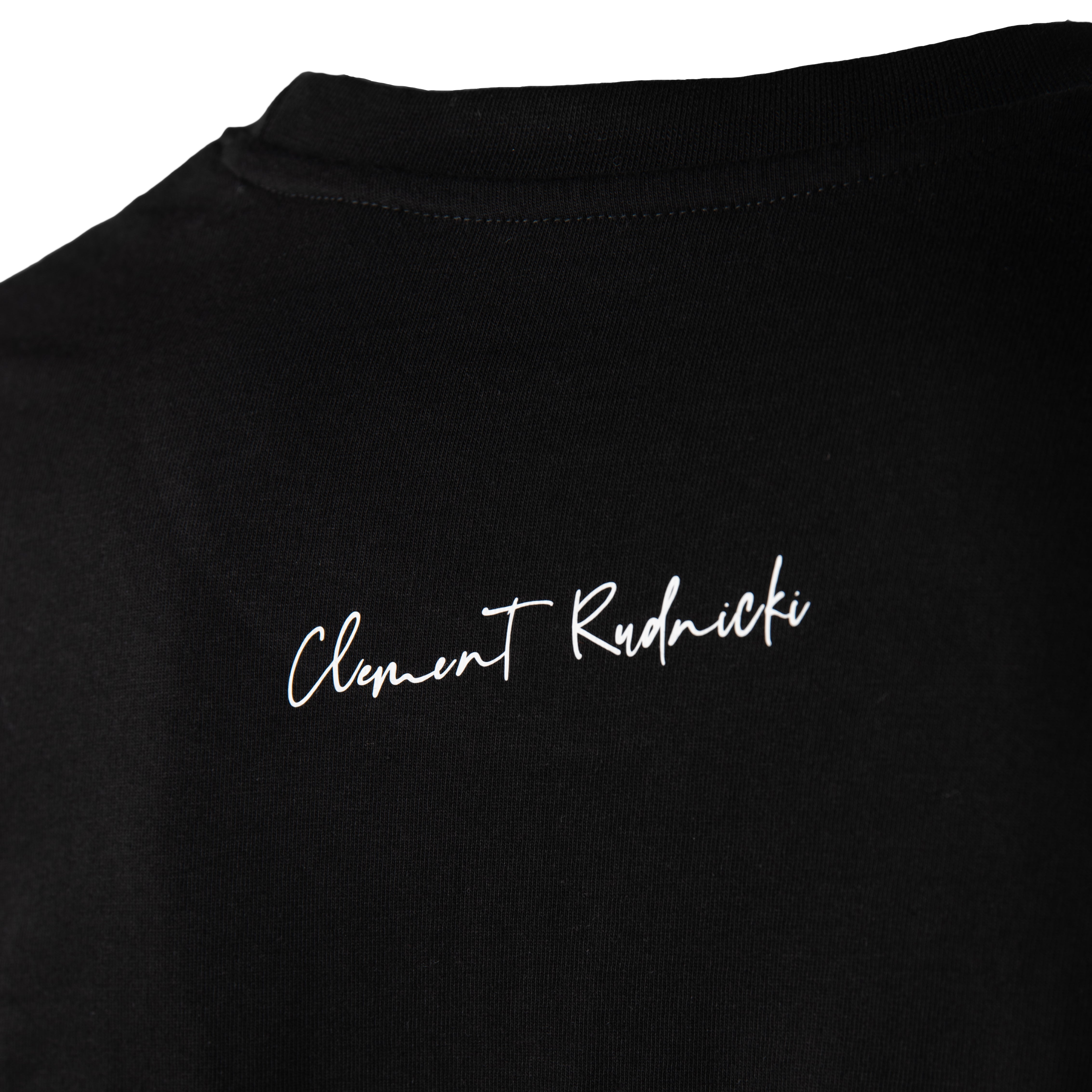 T-Shirt Noir CR Signature de Clément Rudnicki