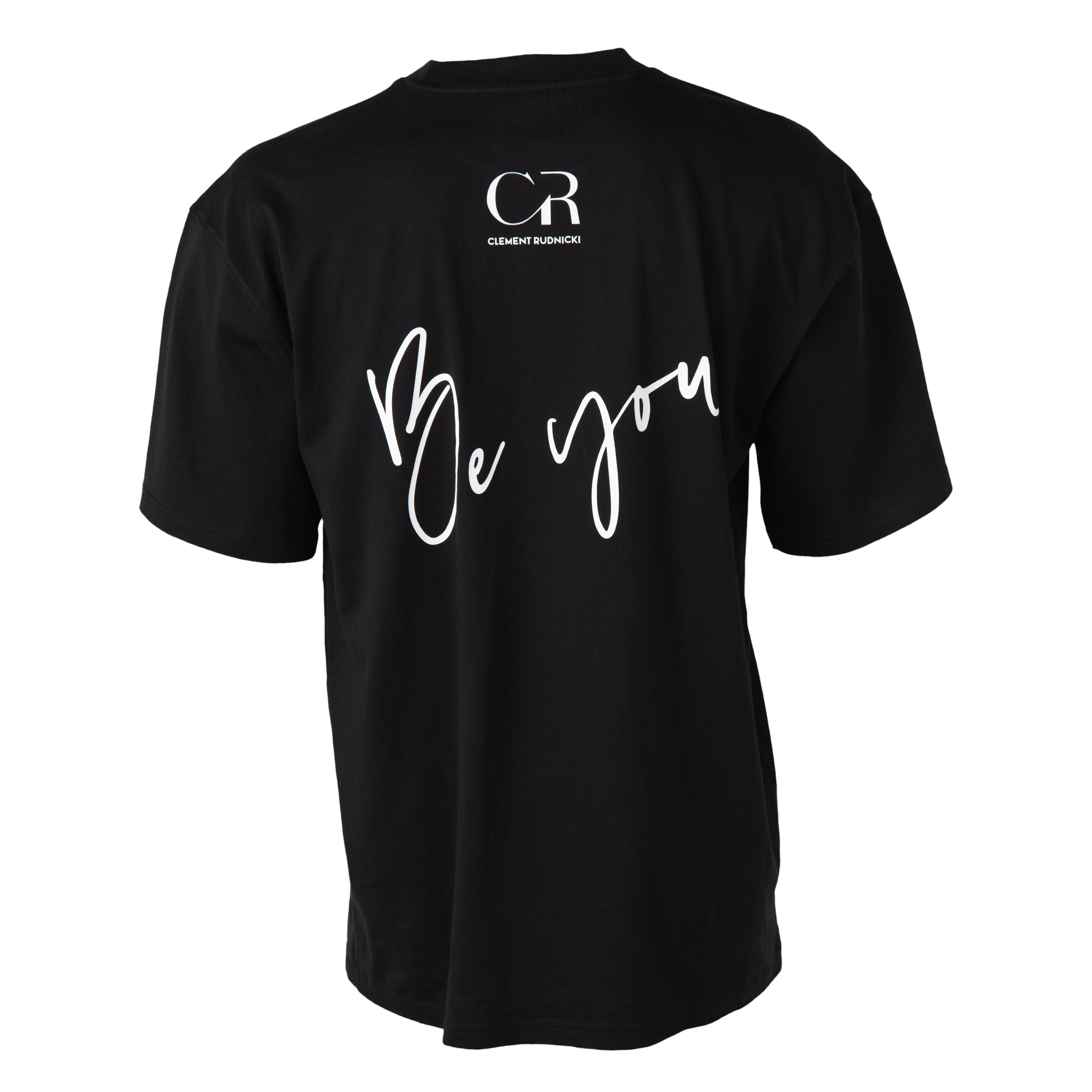 T-shirt Noir Signature 'Be You' de Clement Rudnicki