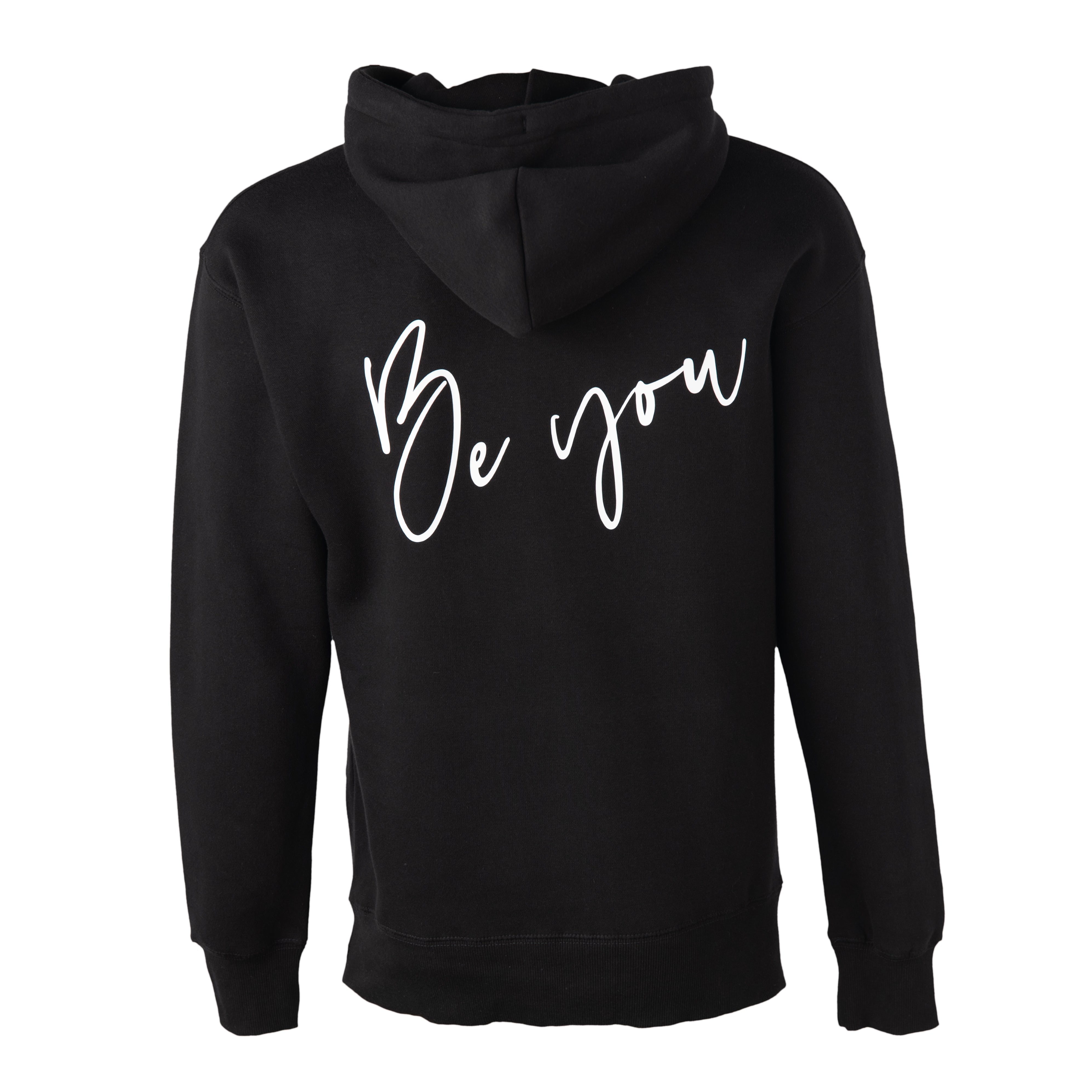 Sweat à Capuche Noir Signature 'Be You' de Clement Rudnicki