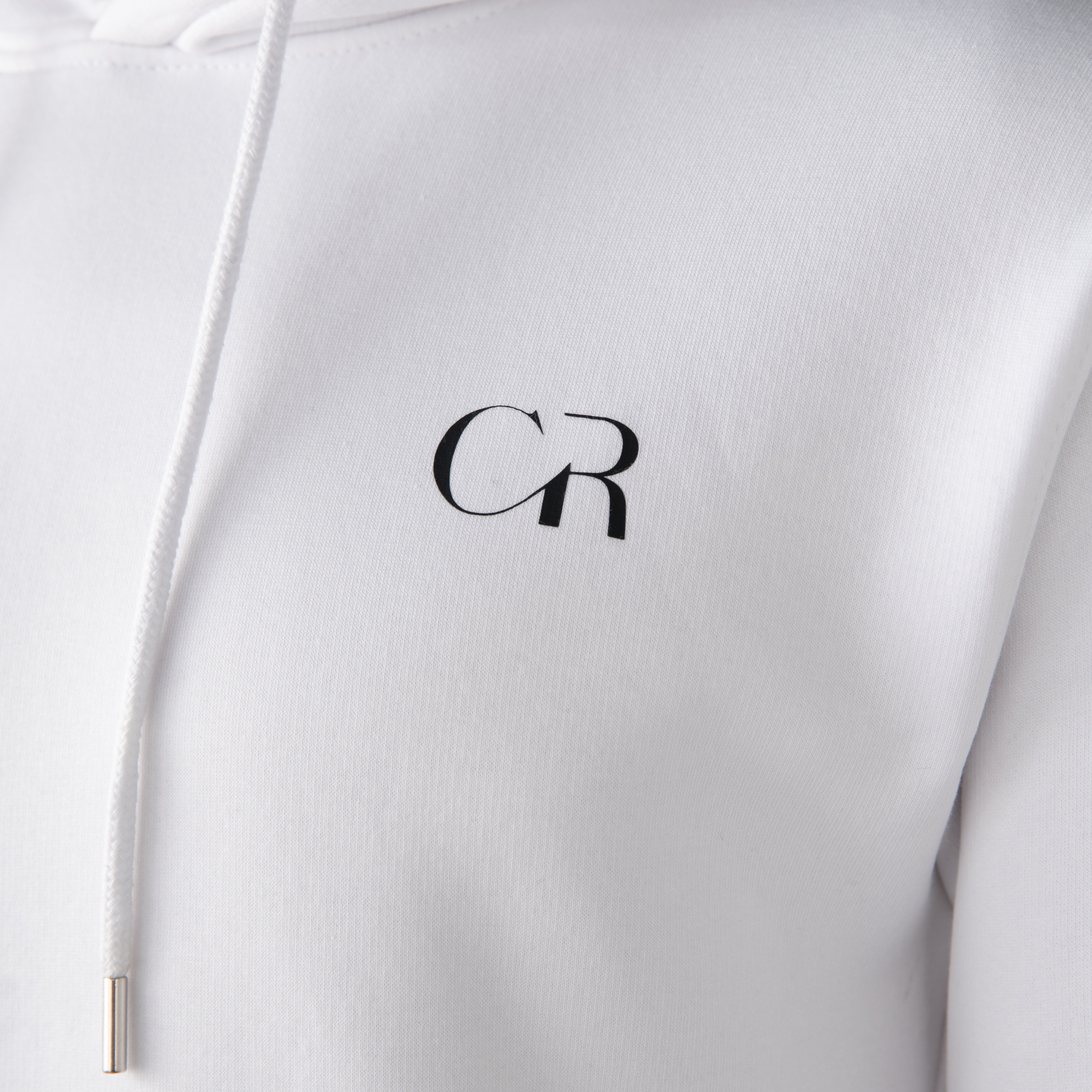 Sweat à Capuche Blanc Signature 'Be You' de Clement Rudnicki