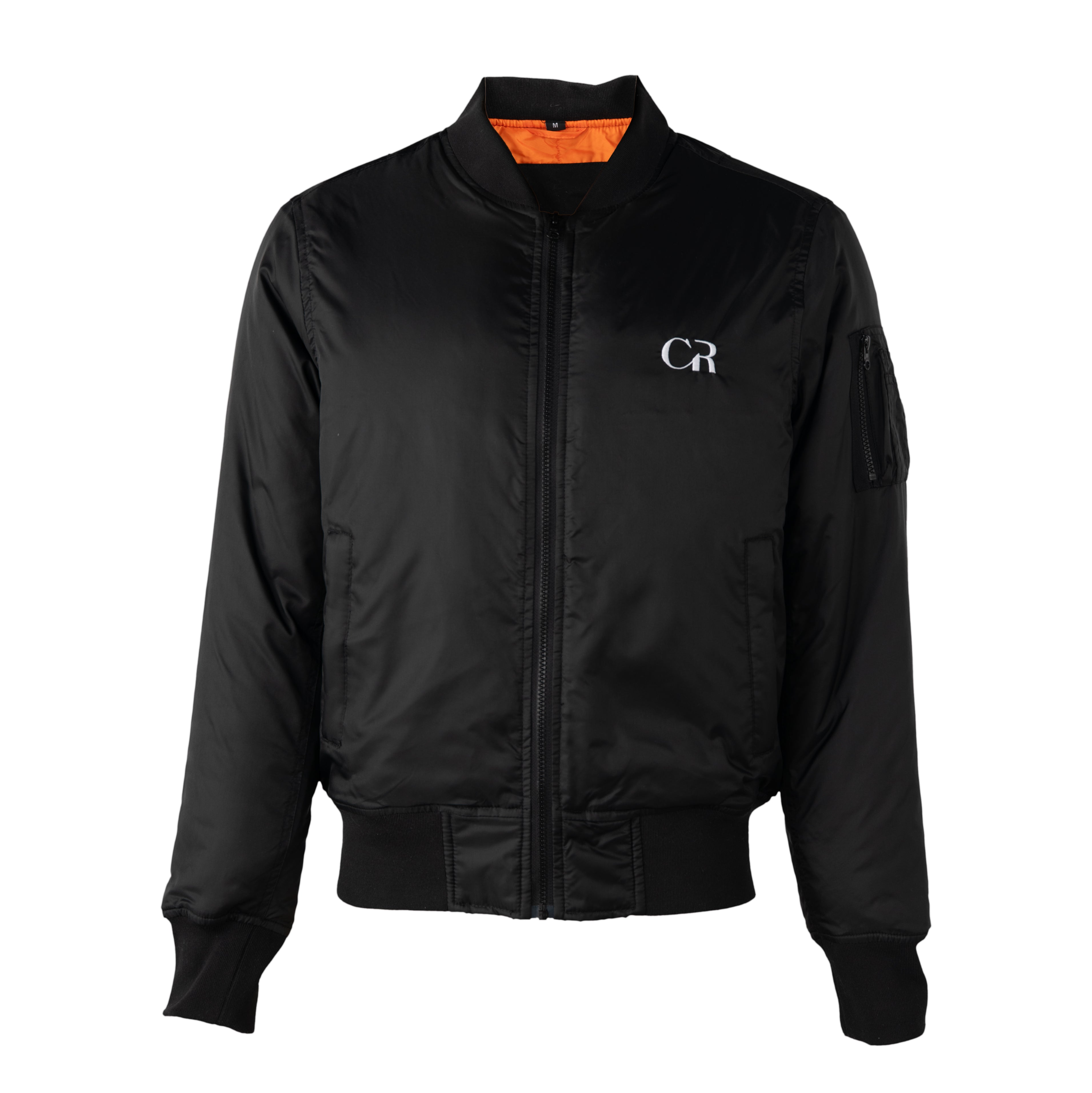 Blouson Aviateur Technique Noir Clement Rudnicki