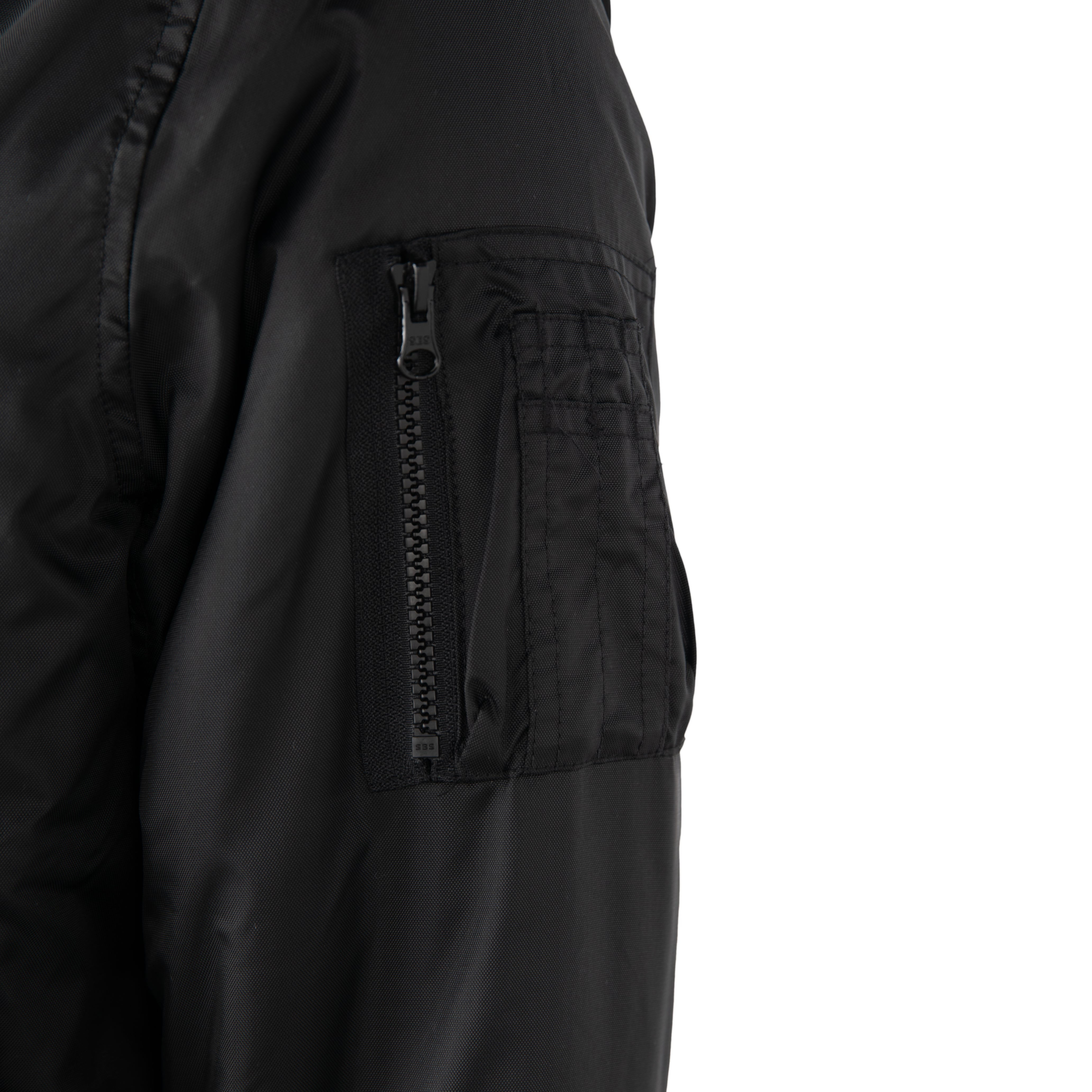 Blouson Aviateur Technique Noir Clement Rudnicki