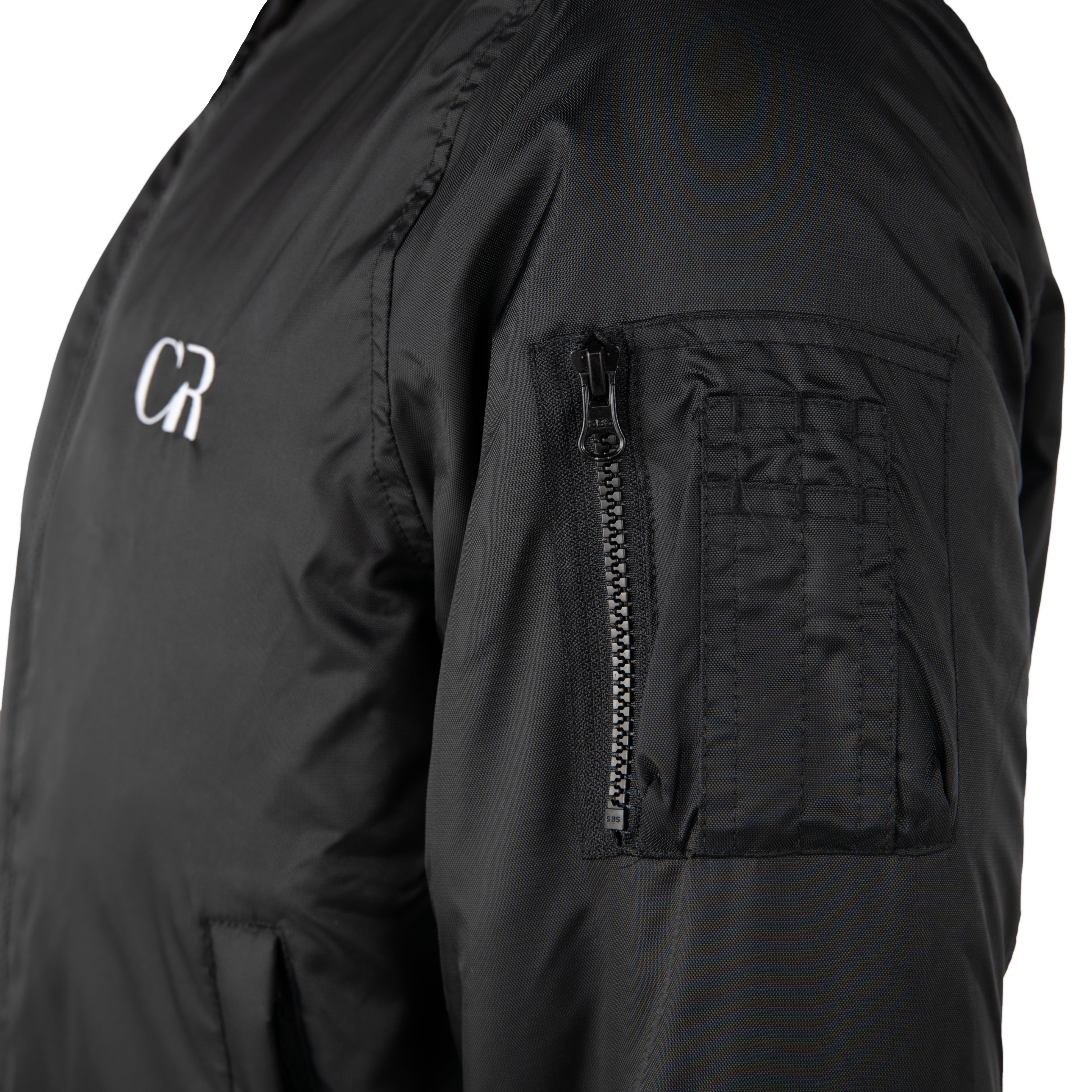 Blouson Aviateur Technique Noir Clement Rudnicki