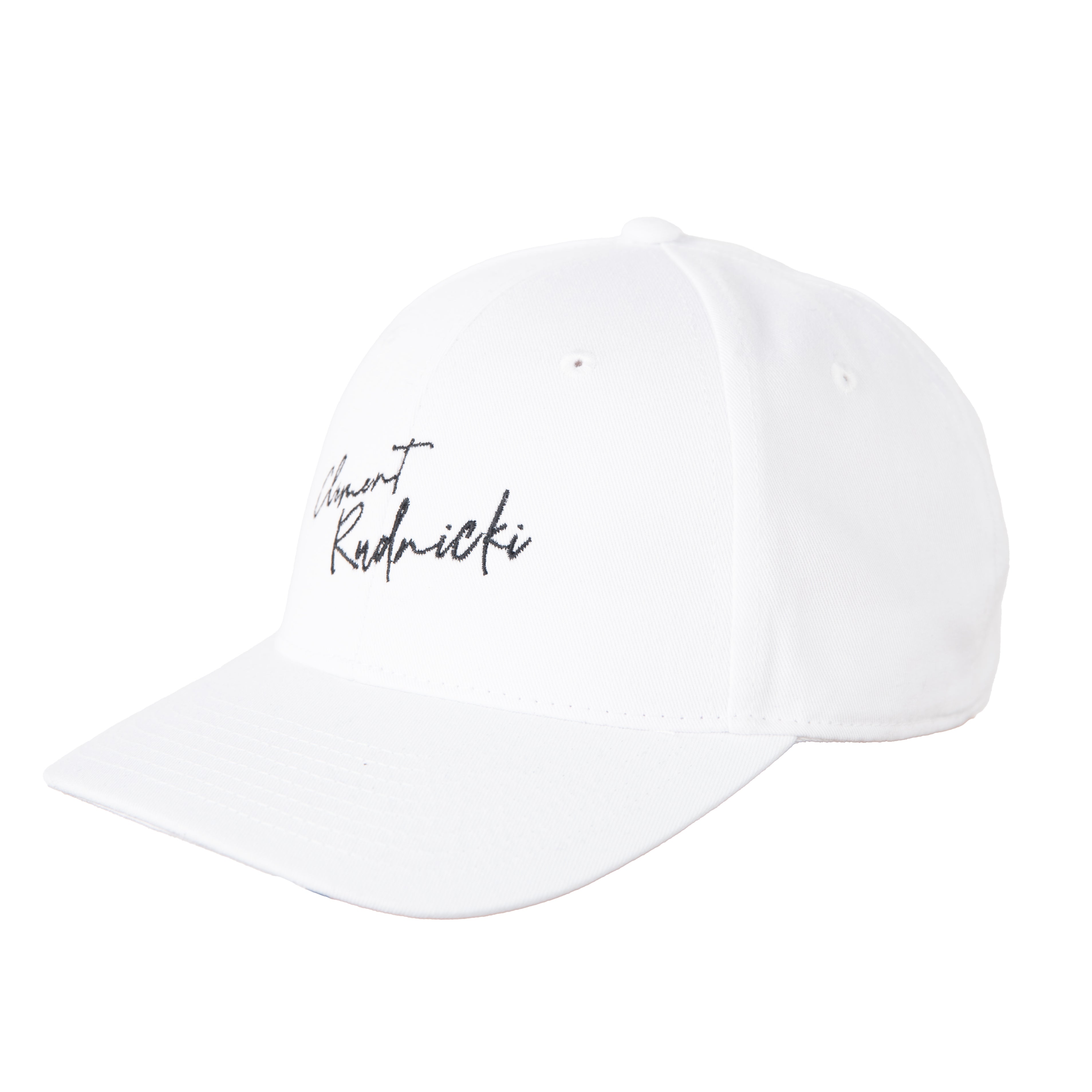 Casquette Blanche Signature Clement Rudnicki