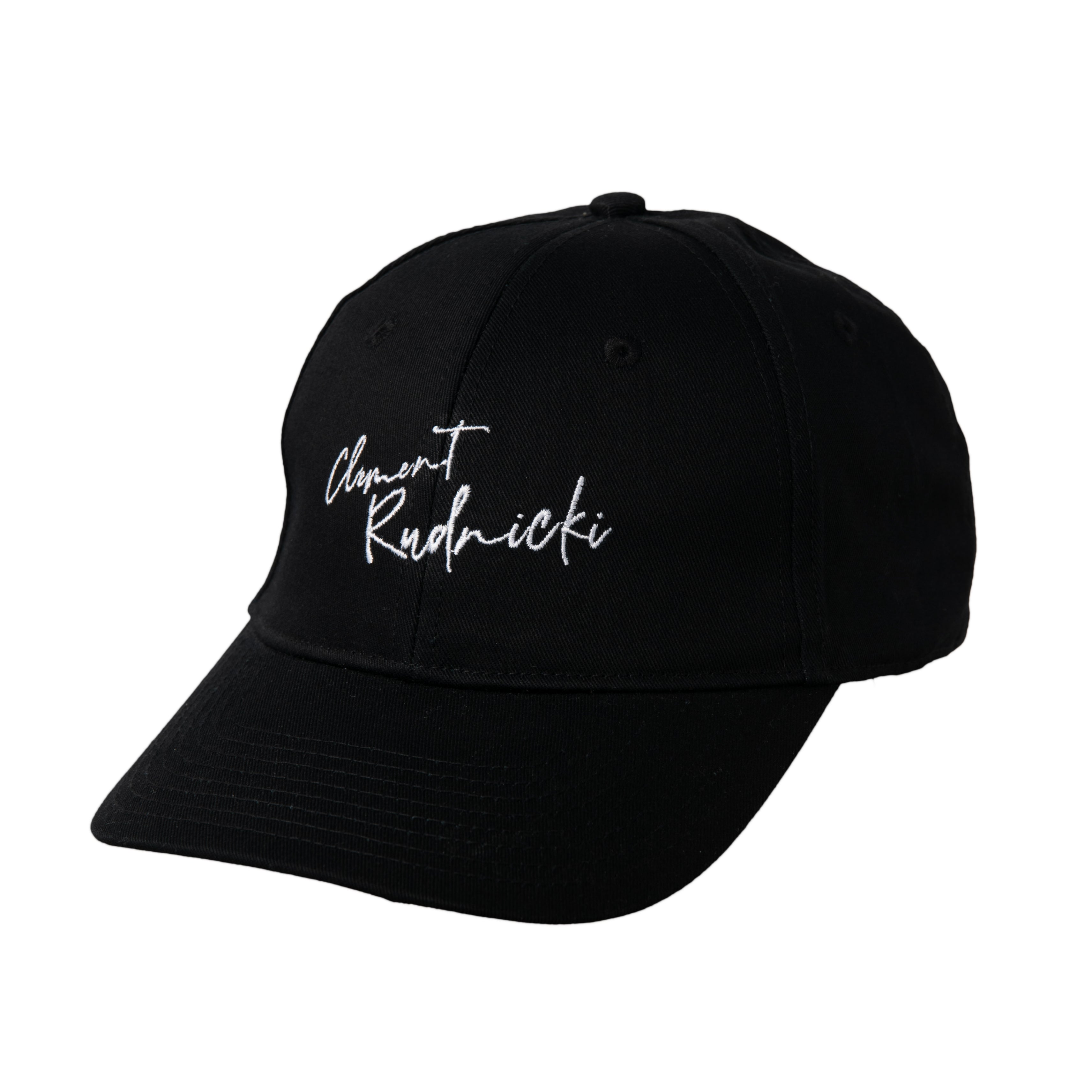 Casquette Noire Signature Clement Rudnicki