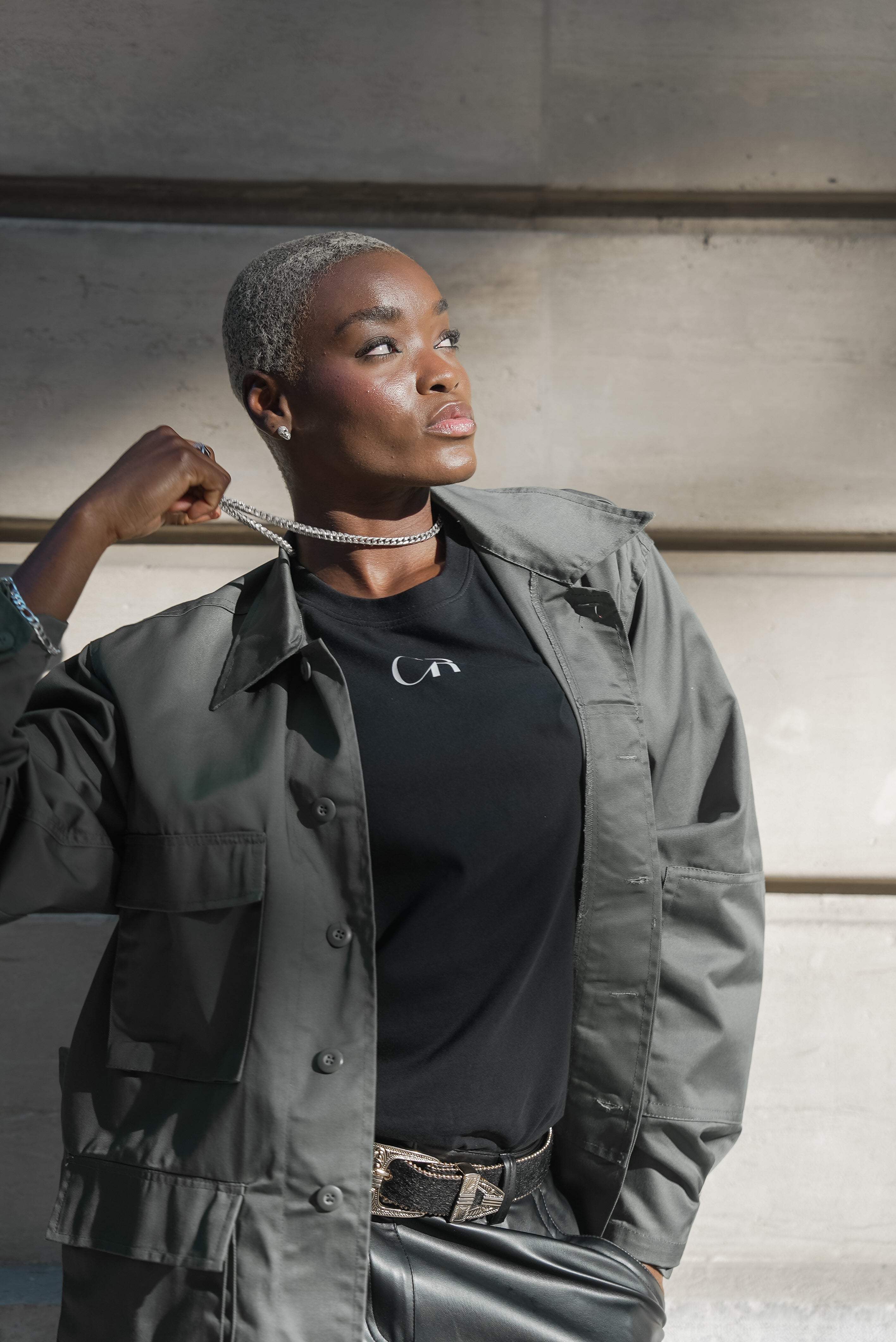 Veste vert olive Clément Rudnicki – Polyvalence et attitude