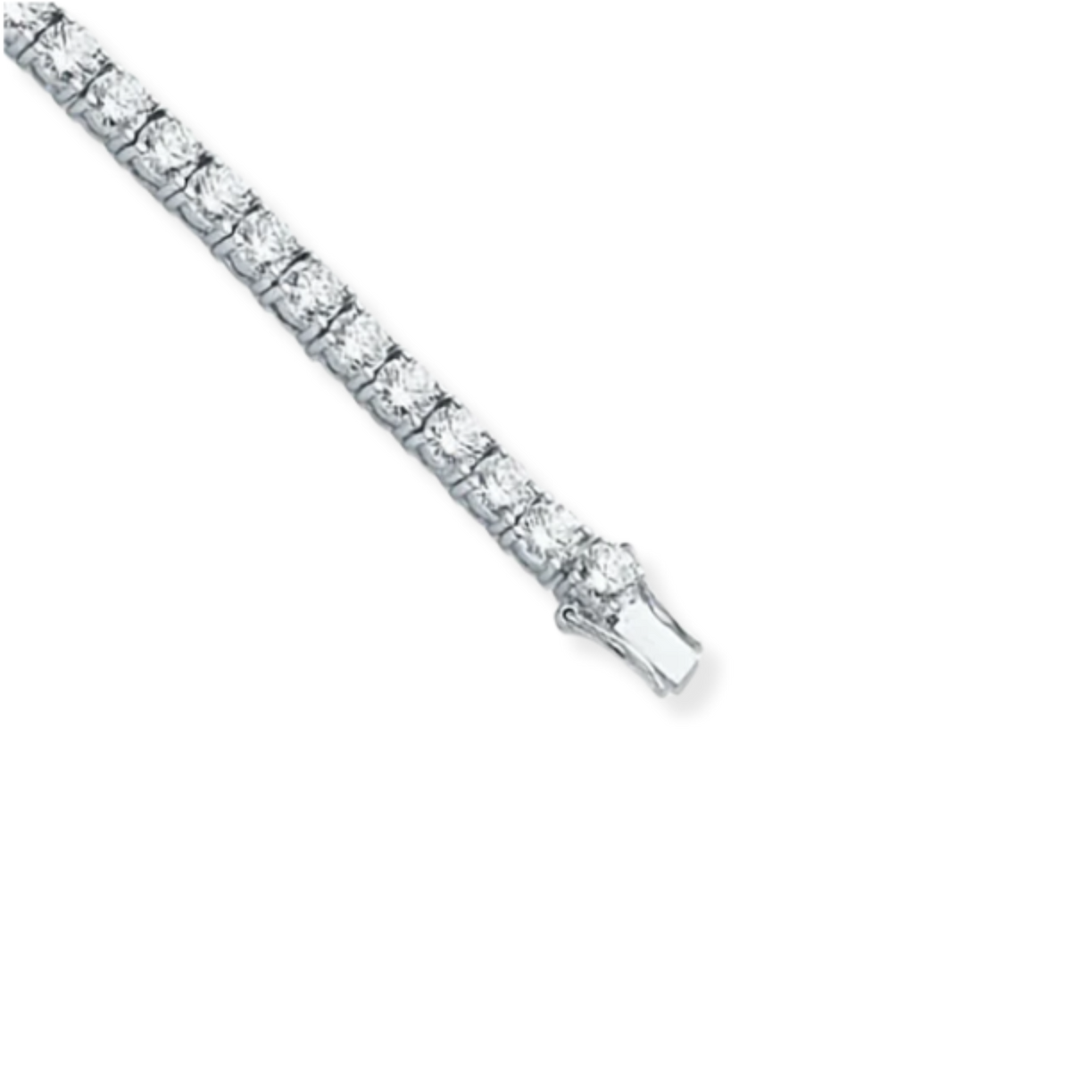 Sparkly Line Tennis Bracelet — 925 sterling silver