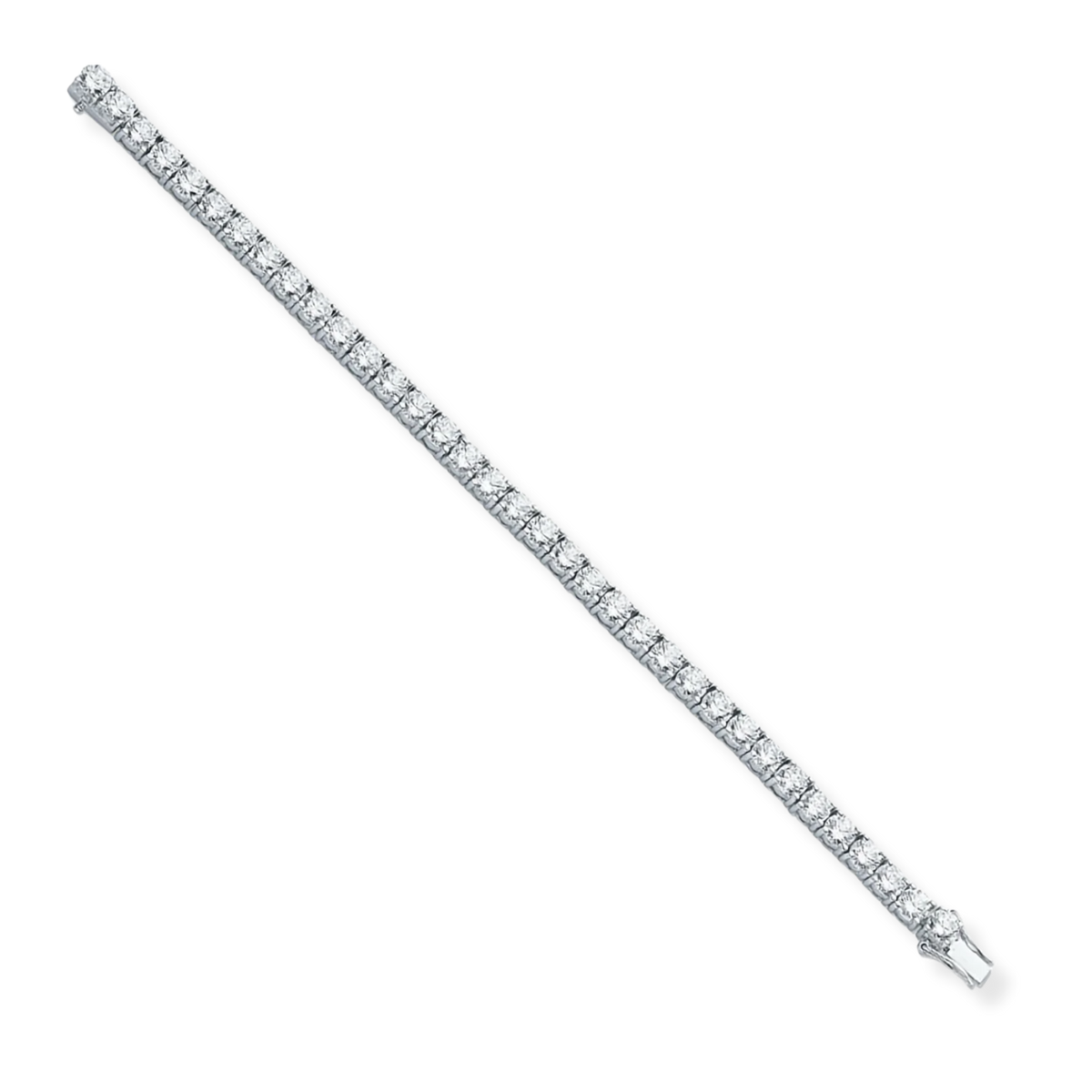 Sparkly Line Tennis Bracelet — 925 sterling silver