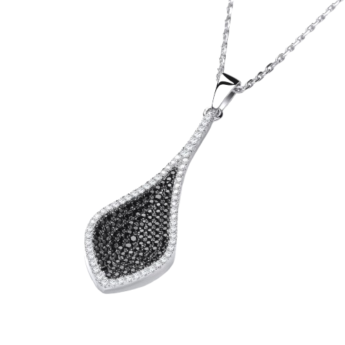 Micro Pave Pendant with 18 inch Chain