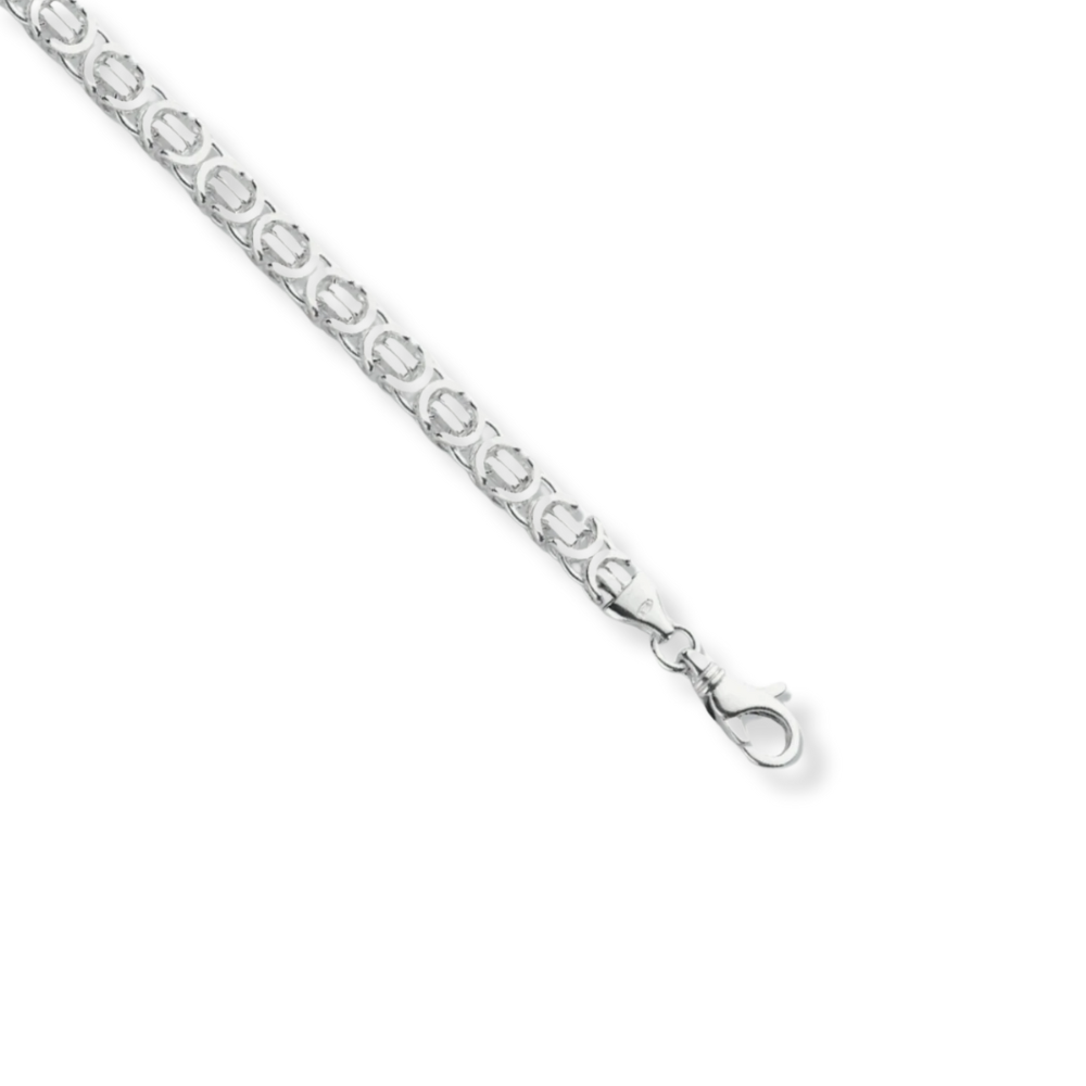 Silver 6mm Byzantine Chain
