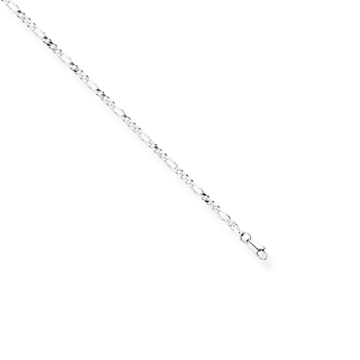 Silver 3mm Figaro Chain