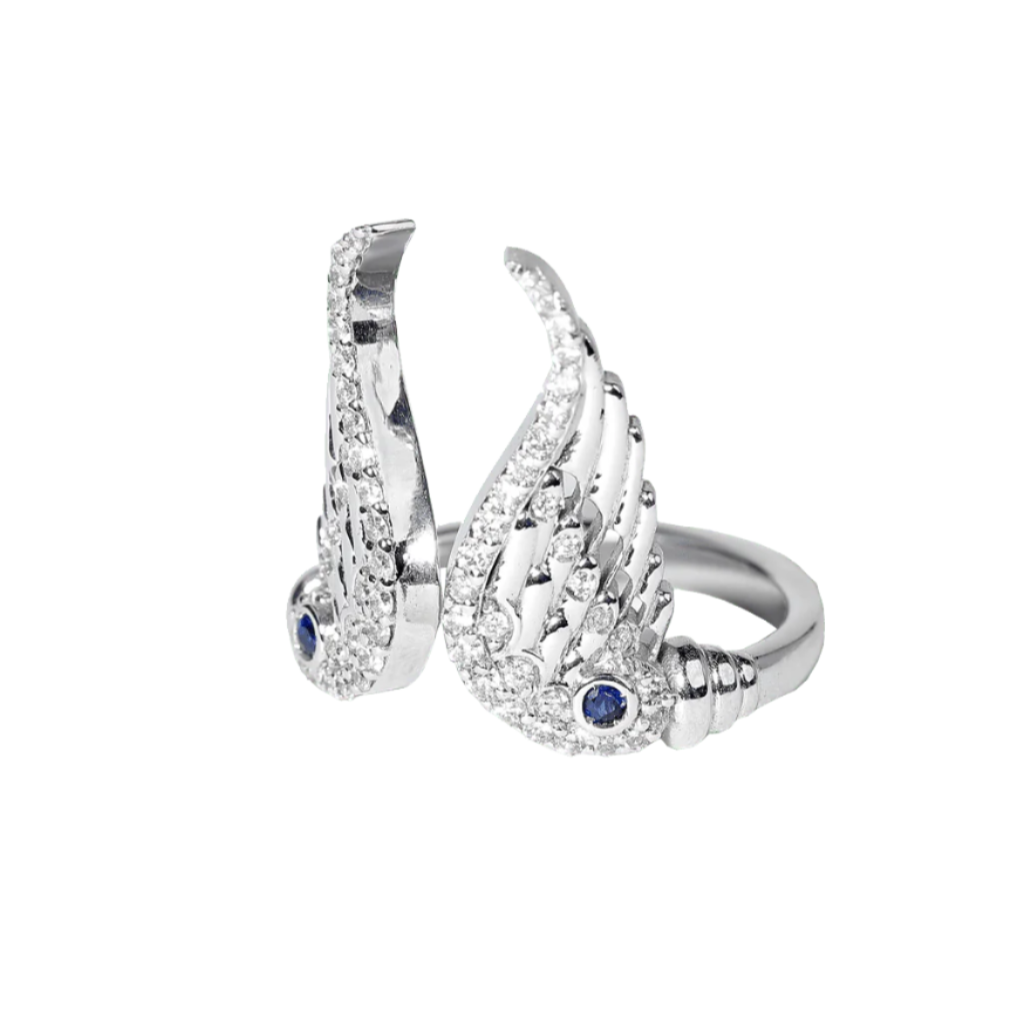 Bague 'Flying Angel' Argent