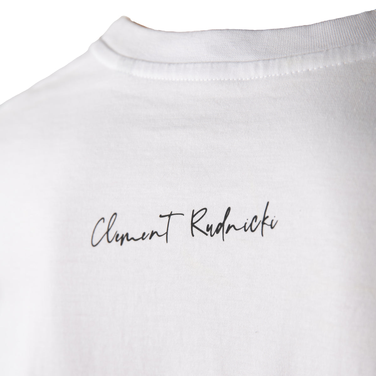 Clément Rudnicki White CR Signature T-shirt