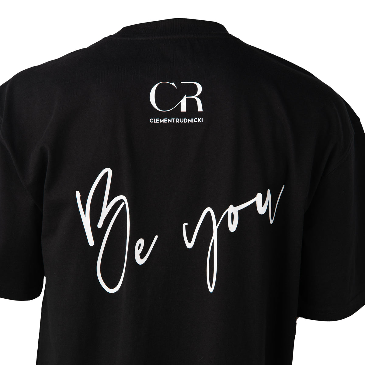 T-shirt Noir Signature 'Be You' de Clement Rudnicki