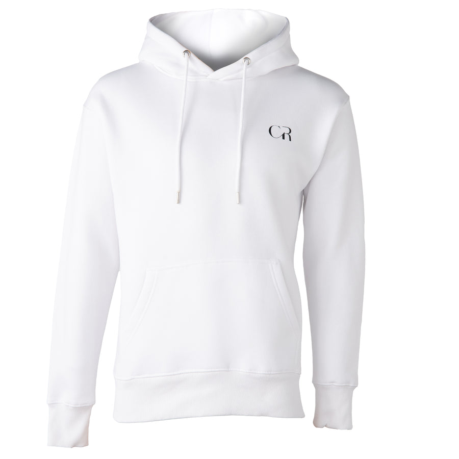 Sweat à Capuche Blanc Signature 'Be You' de Clement Rudnicki