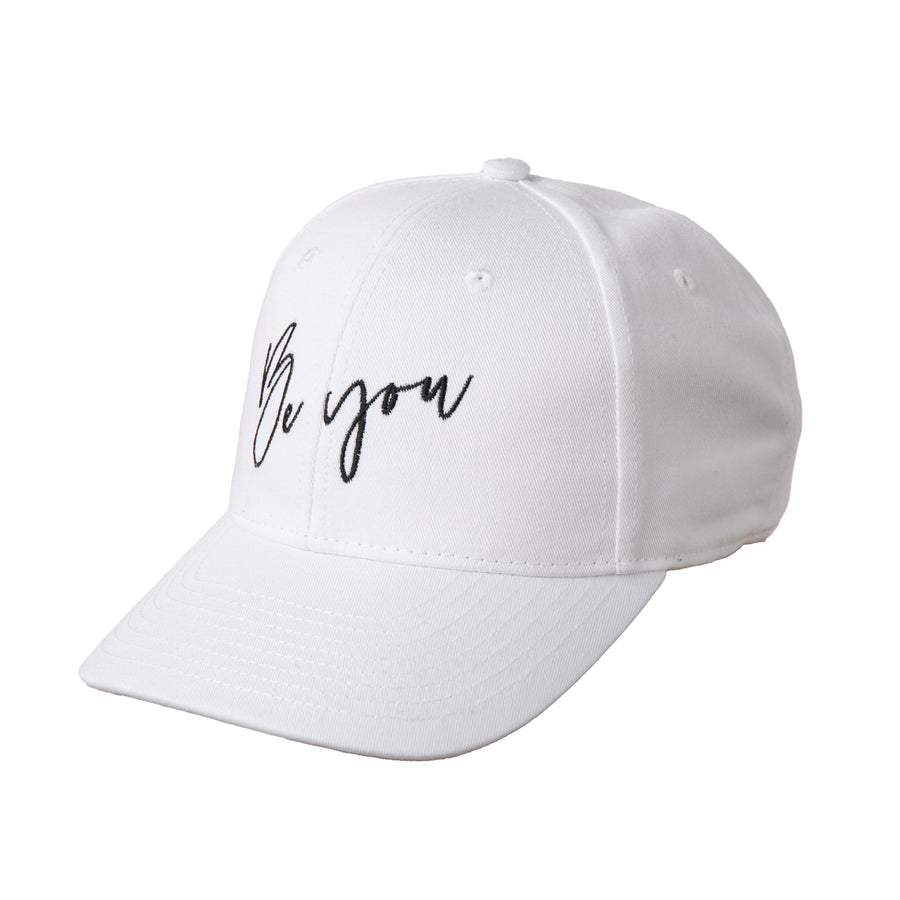 Casquette Signature Blanche 'Be You' de Clement Rudnicki