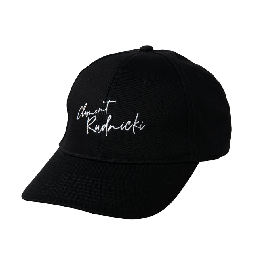 Casquette Noire Signature Clement Rudnicki