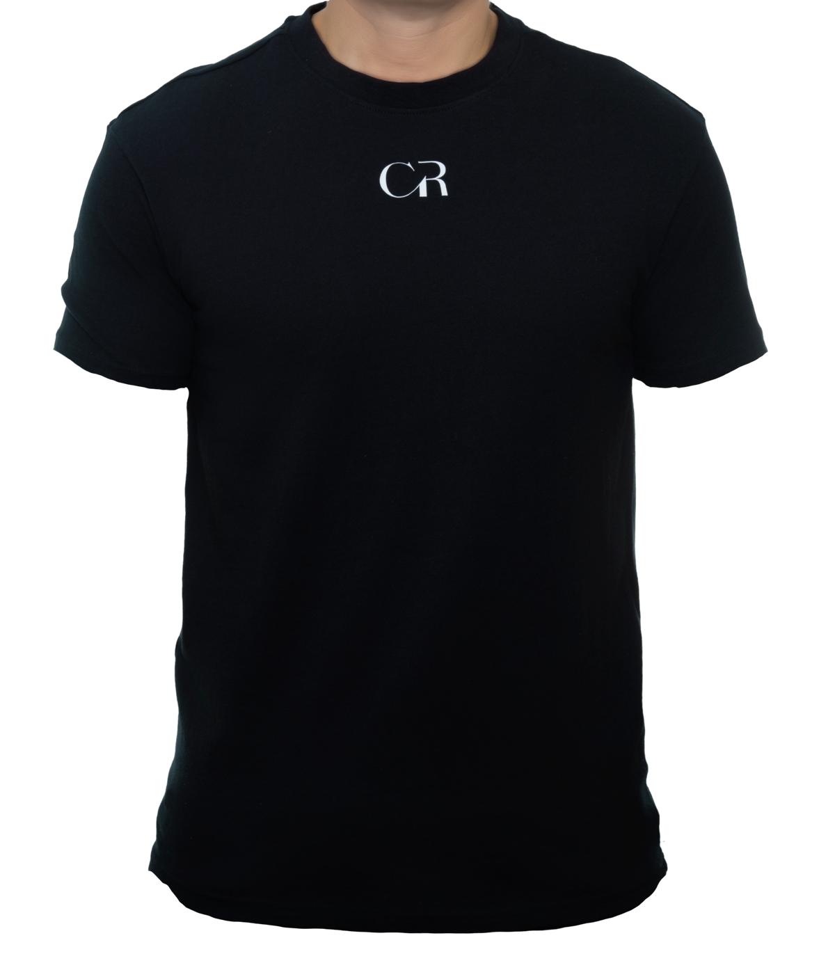 T-shirt noir avec logo Clement Rudnicki – Subtilité et sens