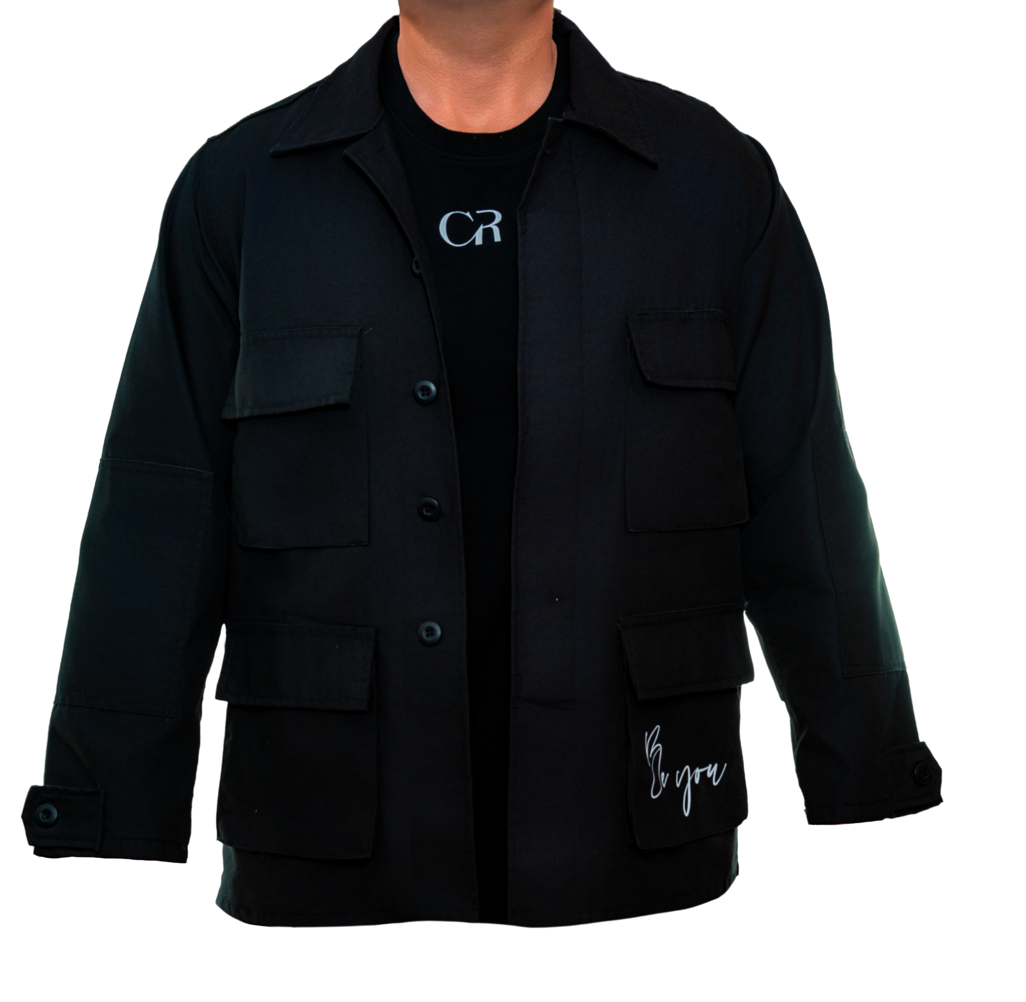 Veste chemise noire Clement Rudnicki – Style audacieux et polyvalence