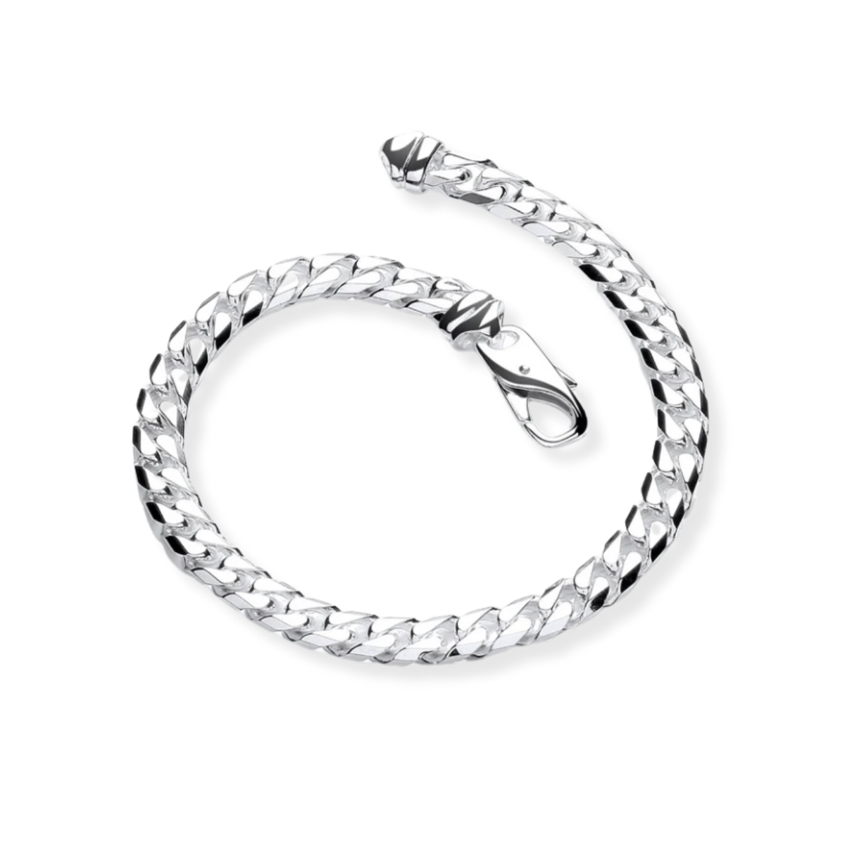 Double chain bracelet — 925 sterling silver