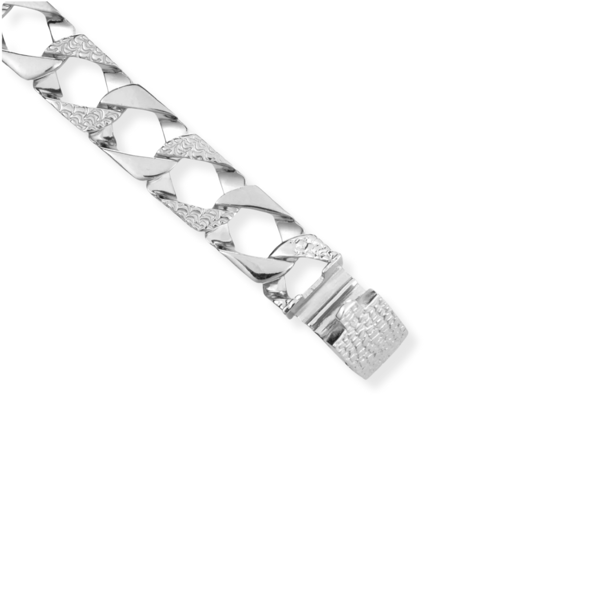 Bracelet tennis Halo en oxydes de zirconium transparents — argent 925