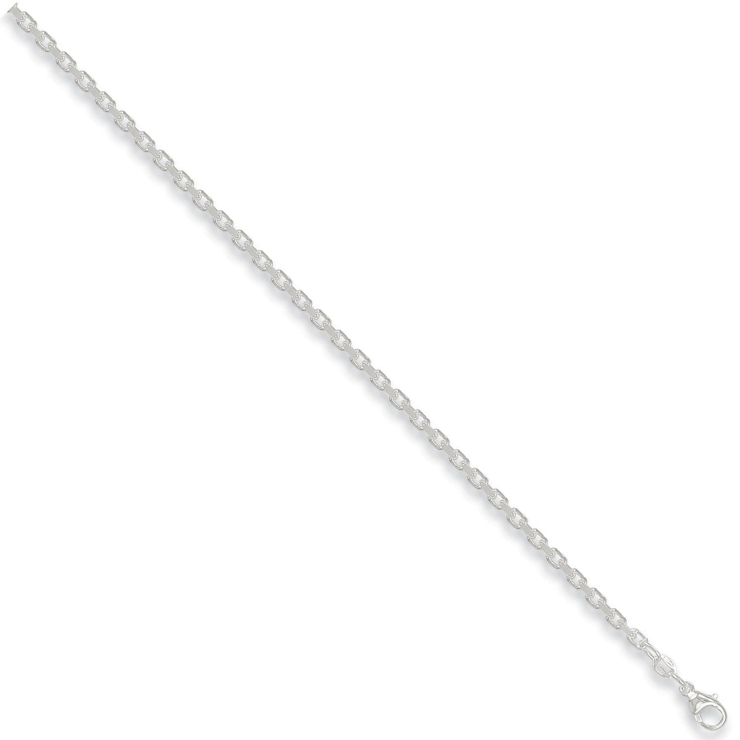 Silver & Diamond Cut Belcher Chain