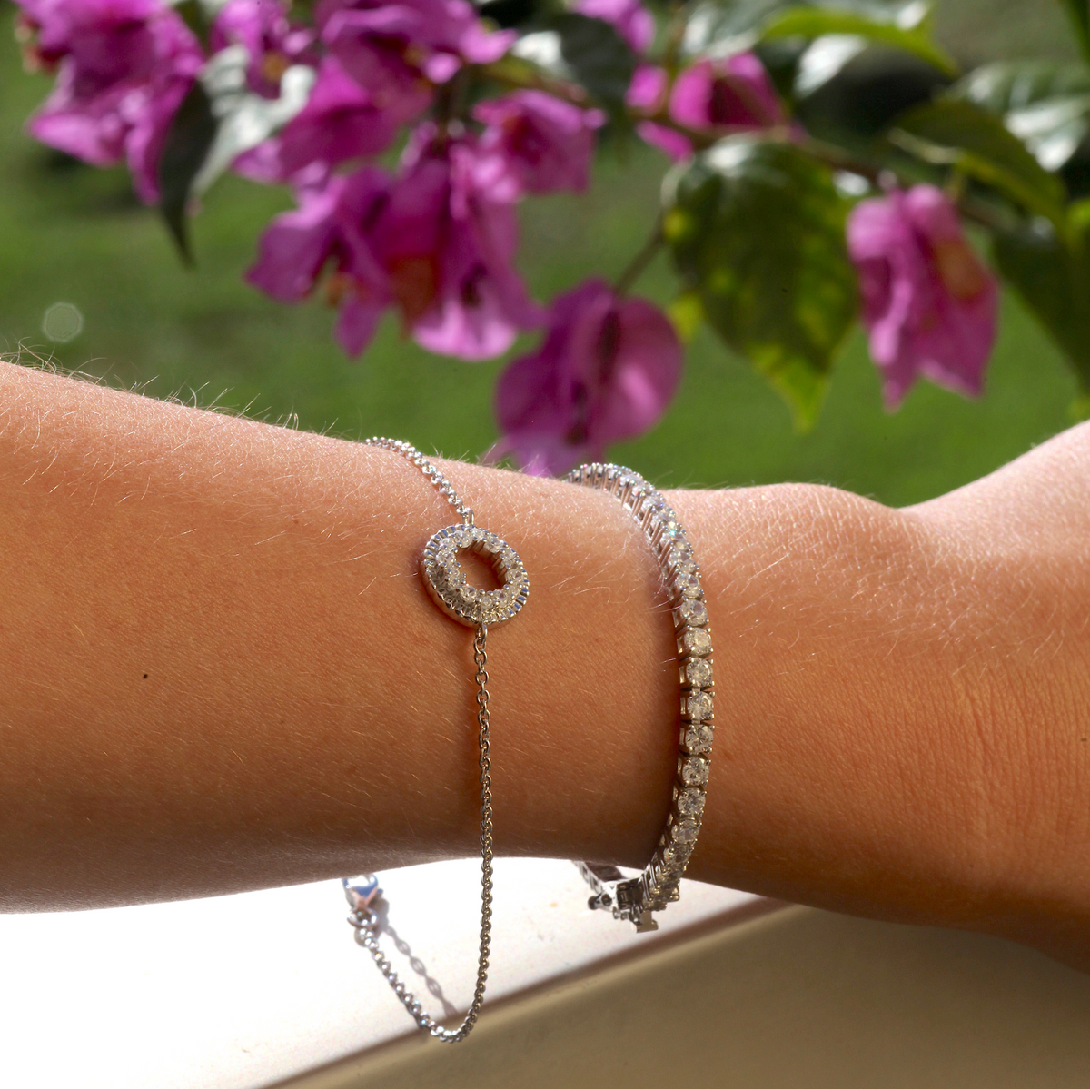 Bracelet Cercle de vie — argent 925