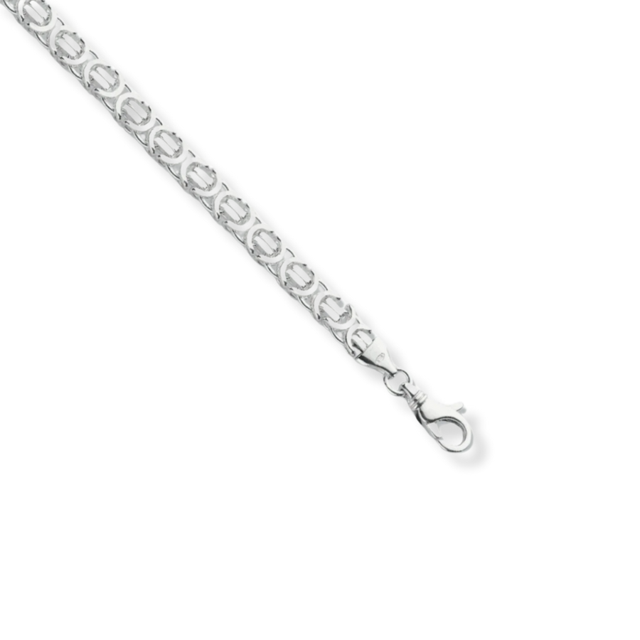 Silver 6mm Byzantine Chain