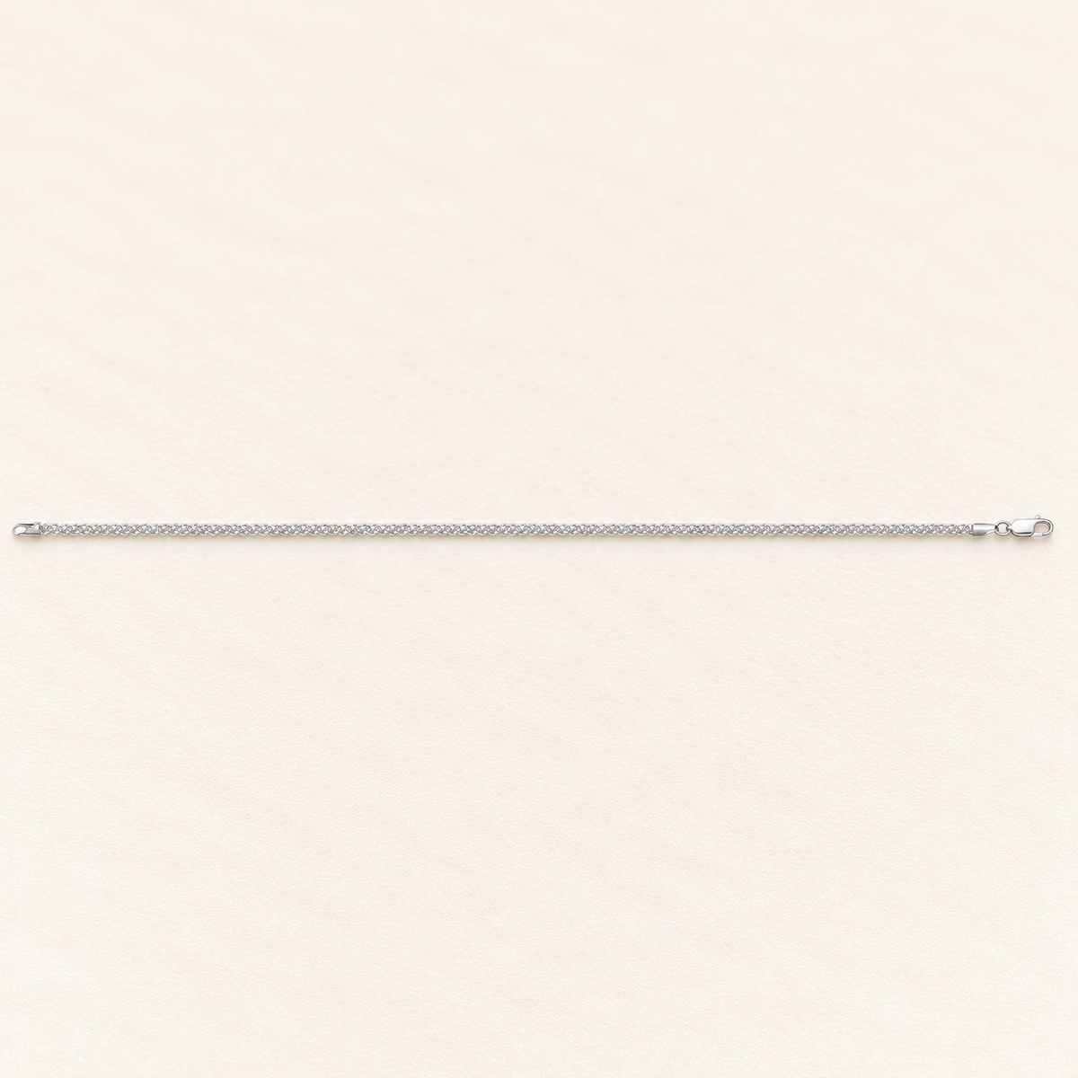 Helix Anklet — silver