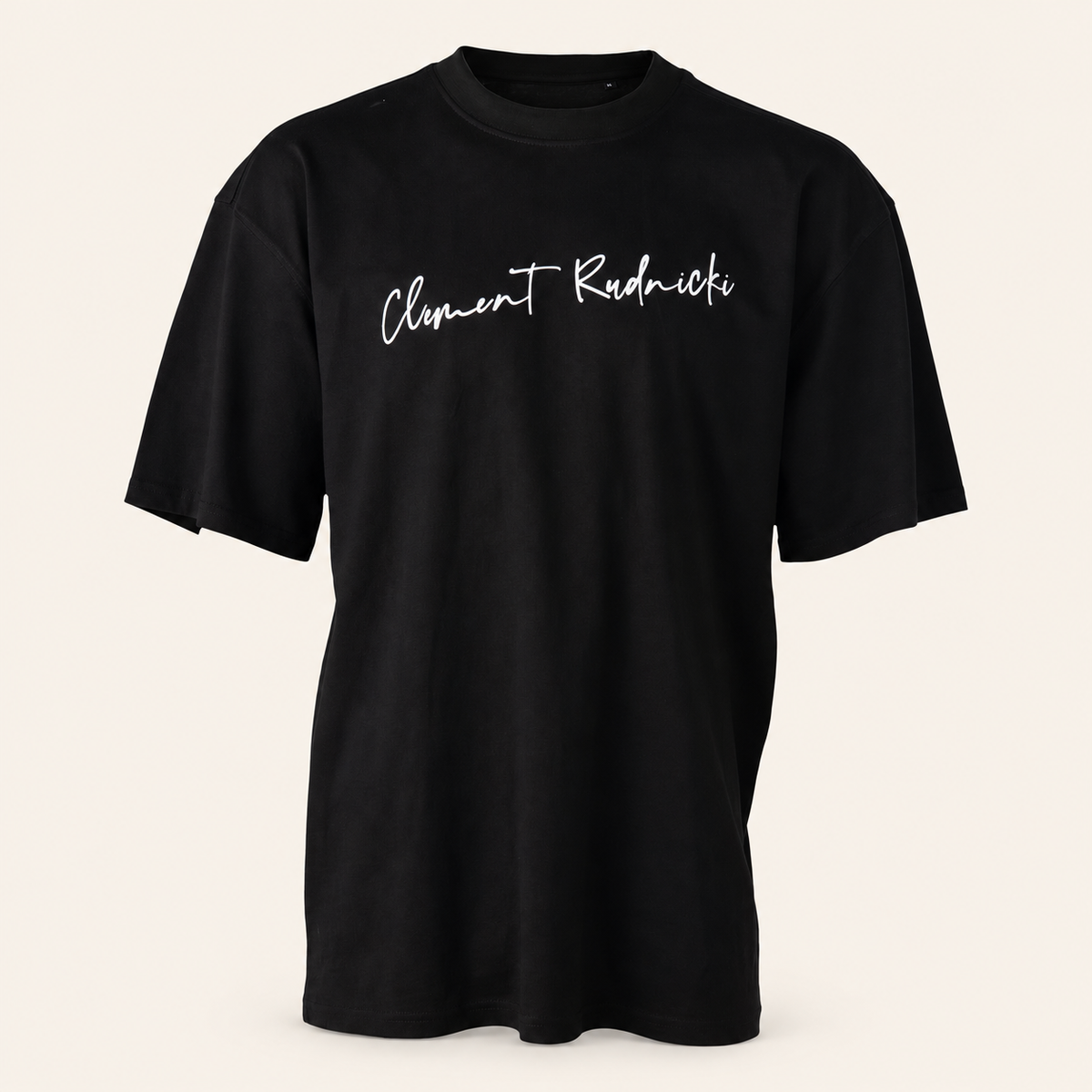 T-shirt Noir Signature 'Be You' de Clement Rudnicki