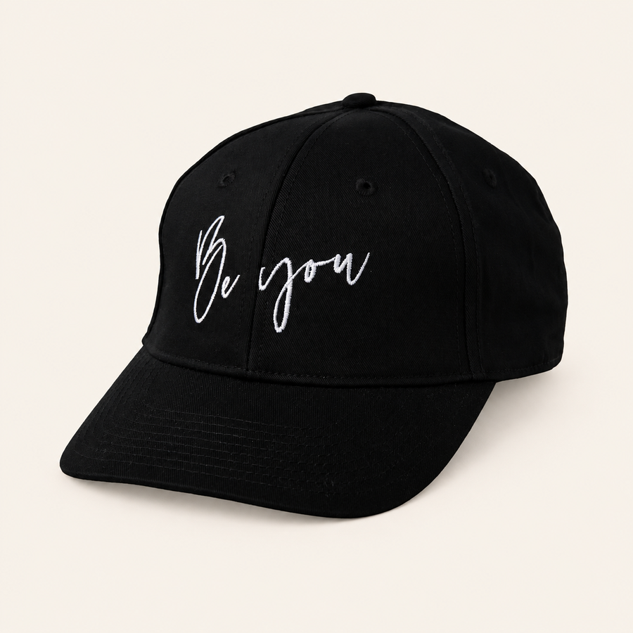 Casquette Noire Signature 'Be You' de Clement Rudnicki