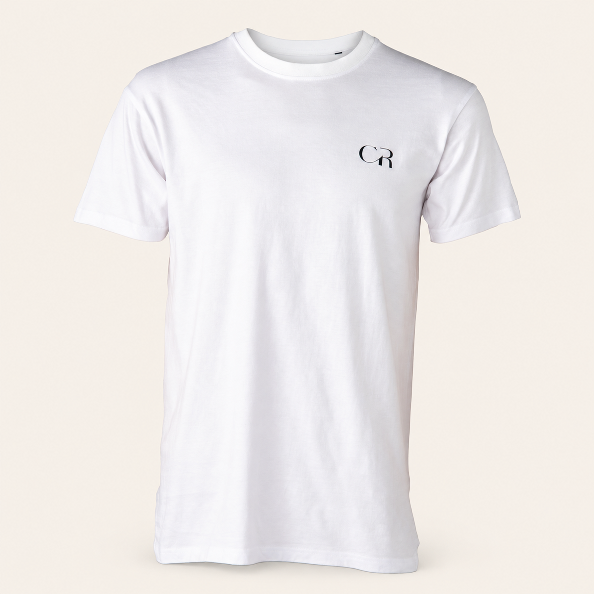 T-Shirt Blanc CR Signature de Clément Rudnicki