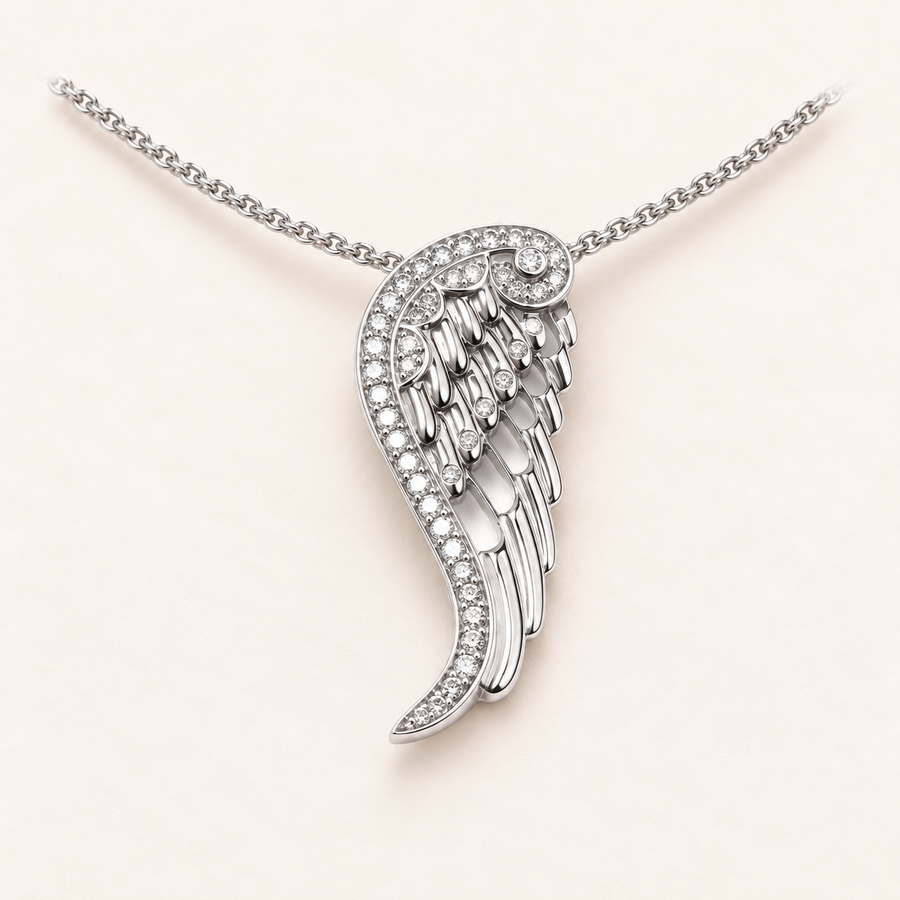 925 sterling silver Angel Wings Pendant