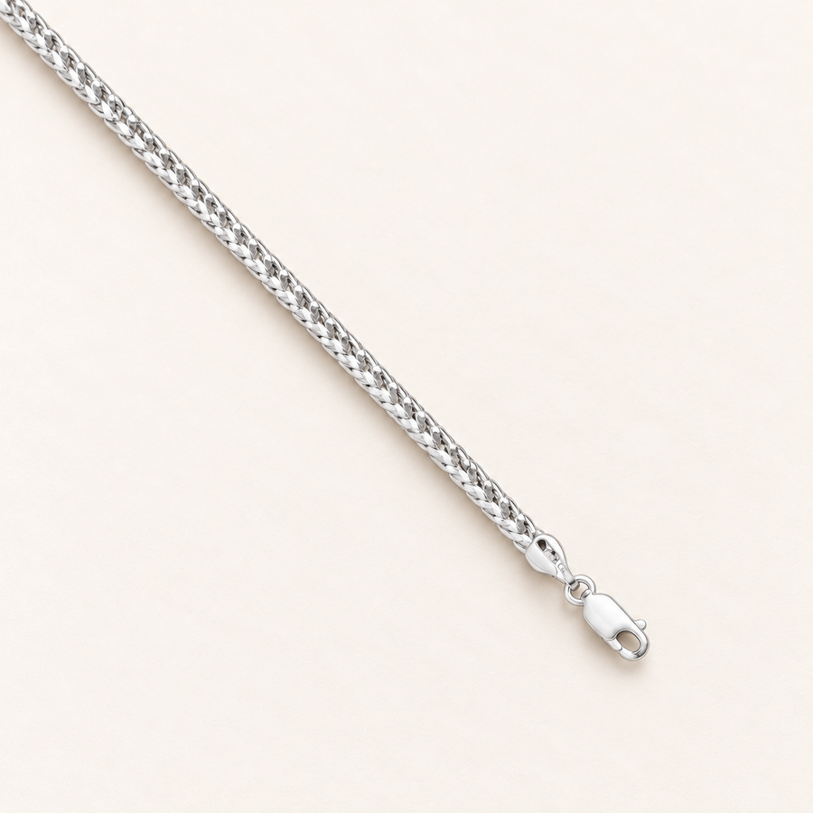925 sterling silver 3.9mm Solid Franco Chain