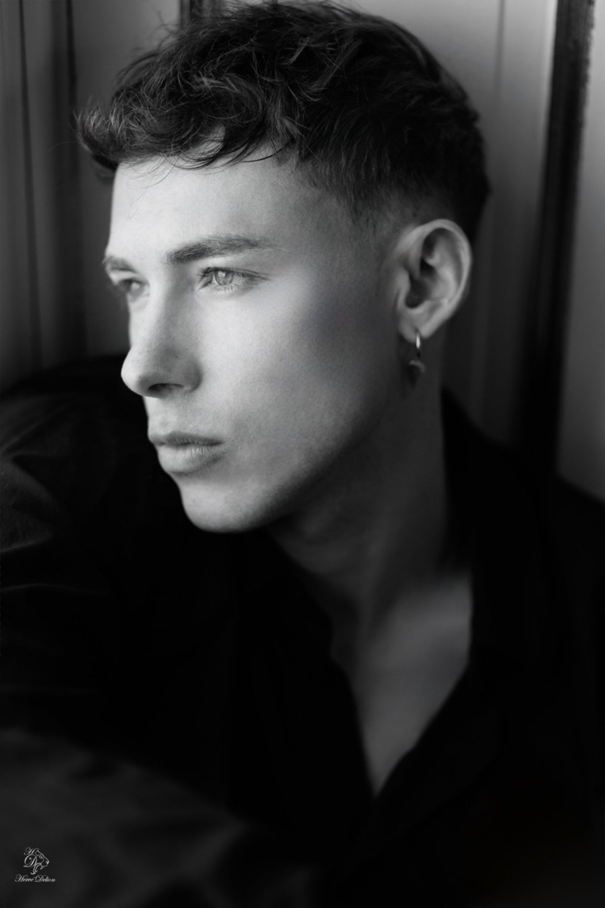 Clément Rudnicki — portrait en noir et blanc