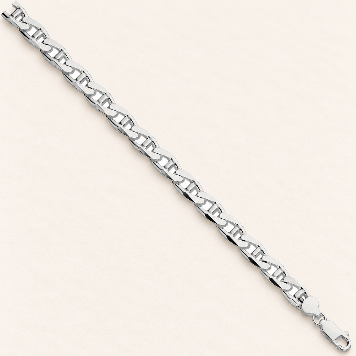 Bracelet Maille Marine — argent