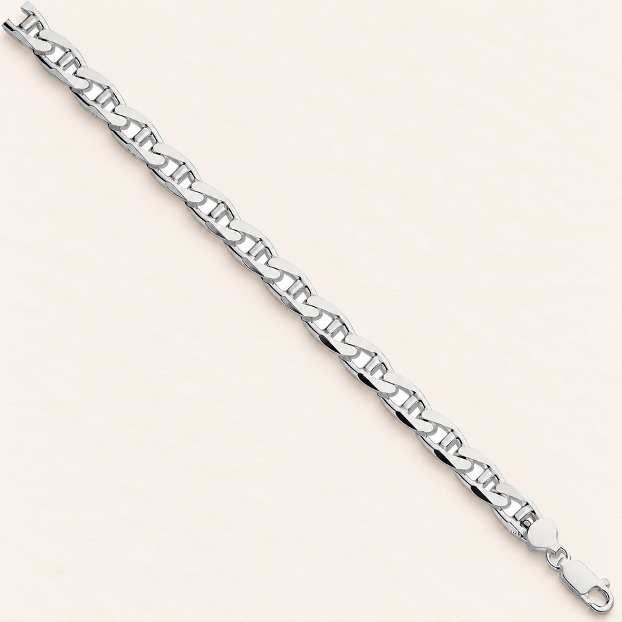 Bracelet Maille Marine — argent