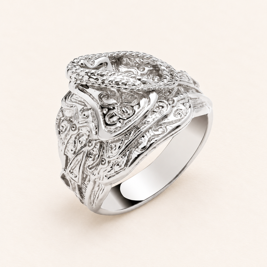 Bague Entrelacs — argent