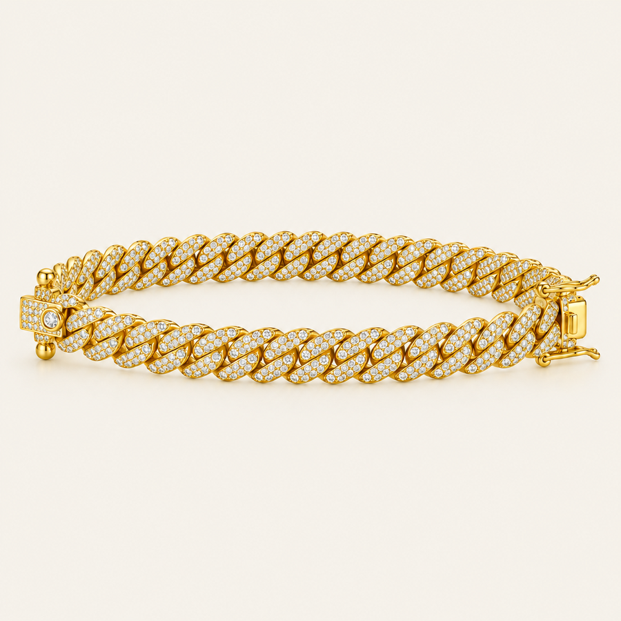 Bracelet Miami Doré