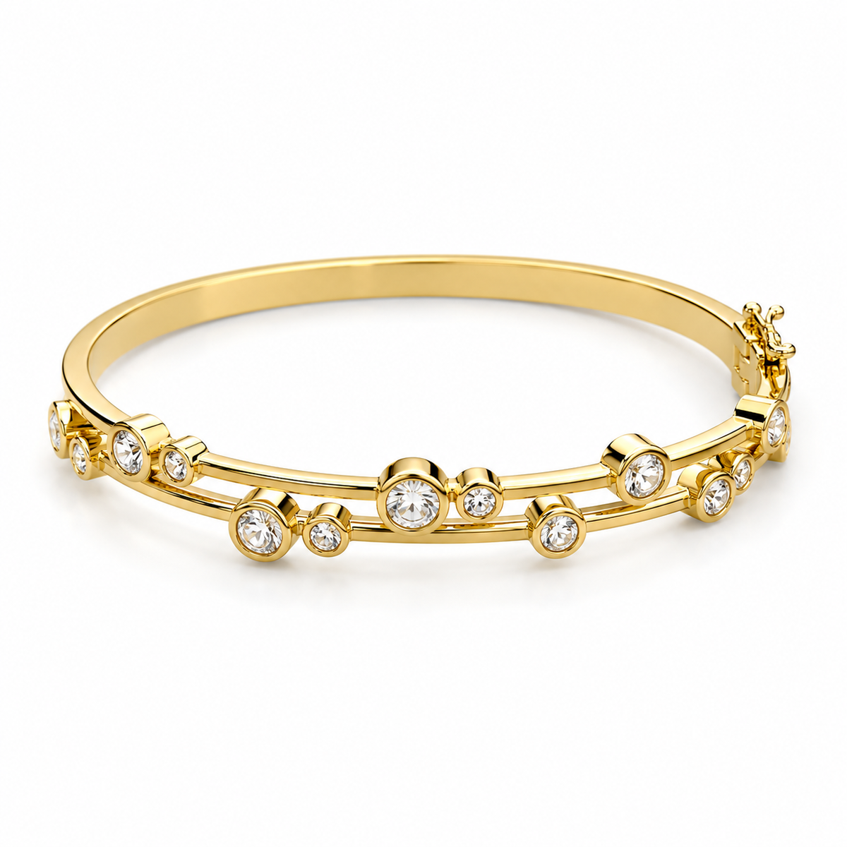 Bracelet Jonc Riviera Lumière