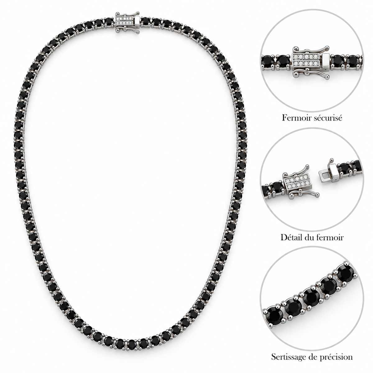 Collier Rivière Noire
