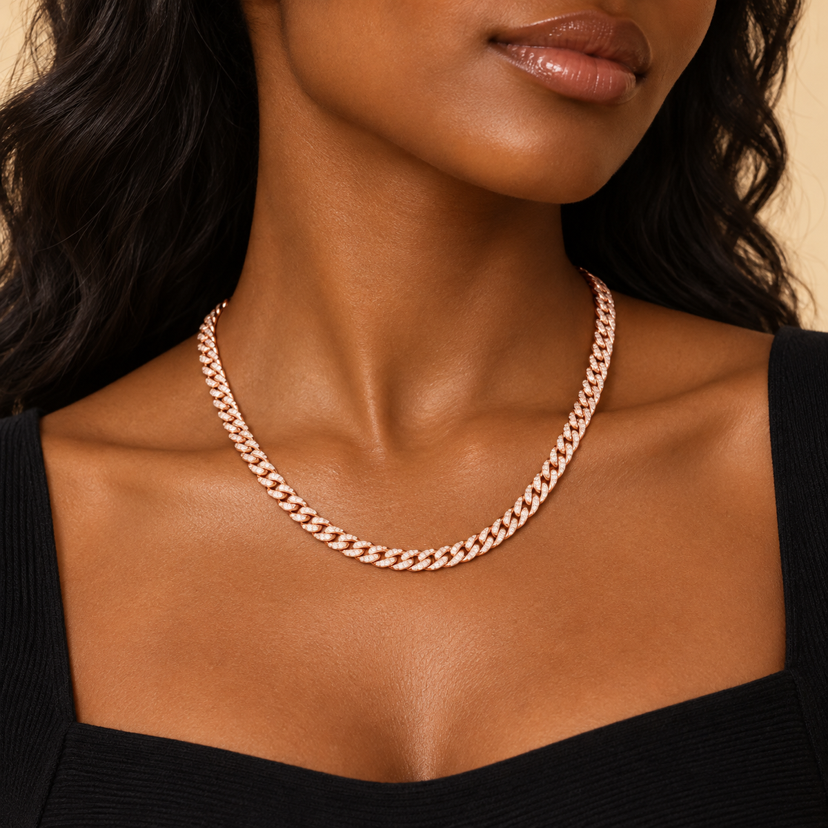 Éclat de Vendôme Necklace — Illustrative styled view